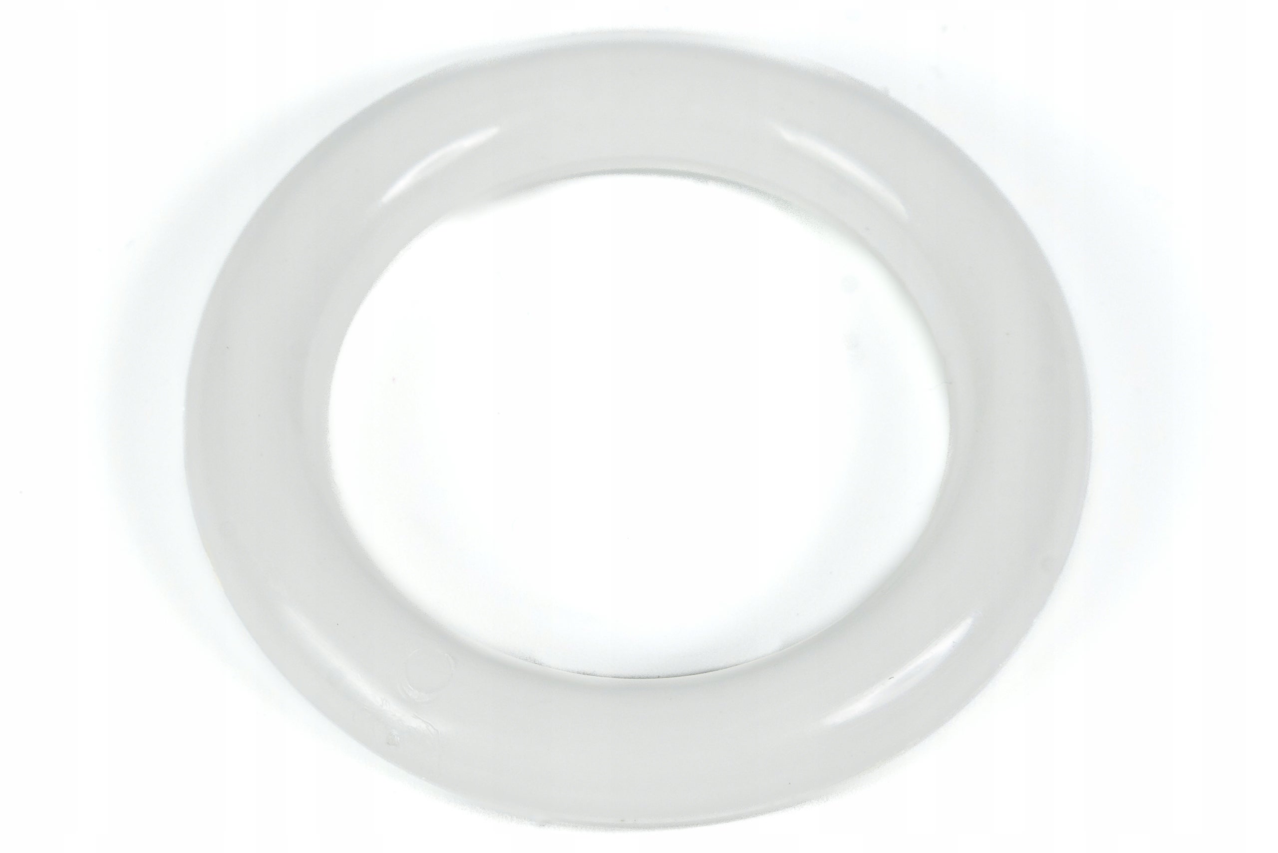 Kółka kółko plastikowe do karniszy karnisza drewnianego 10 sztuk - Białe