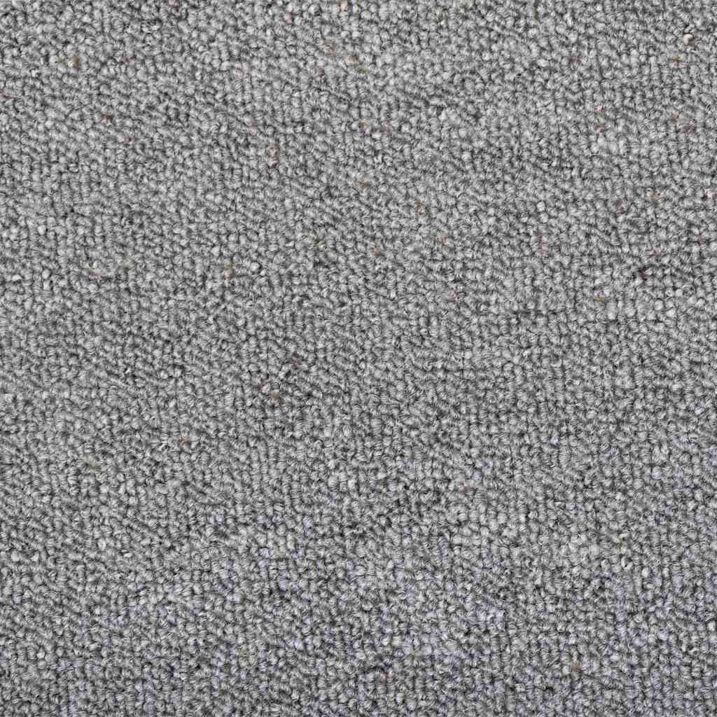 Chodnik Dywanowy 100x200 cm Jasnoszary 350 g/m² do Przedpokoju Miękki