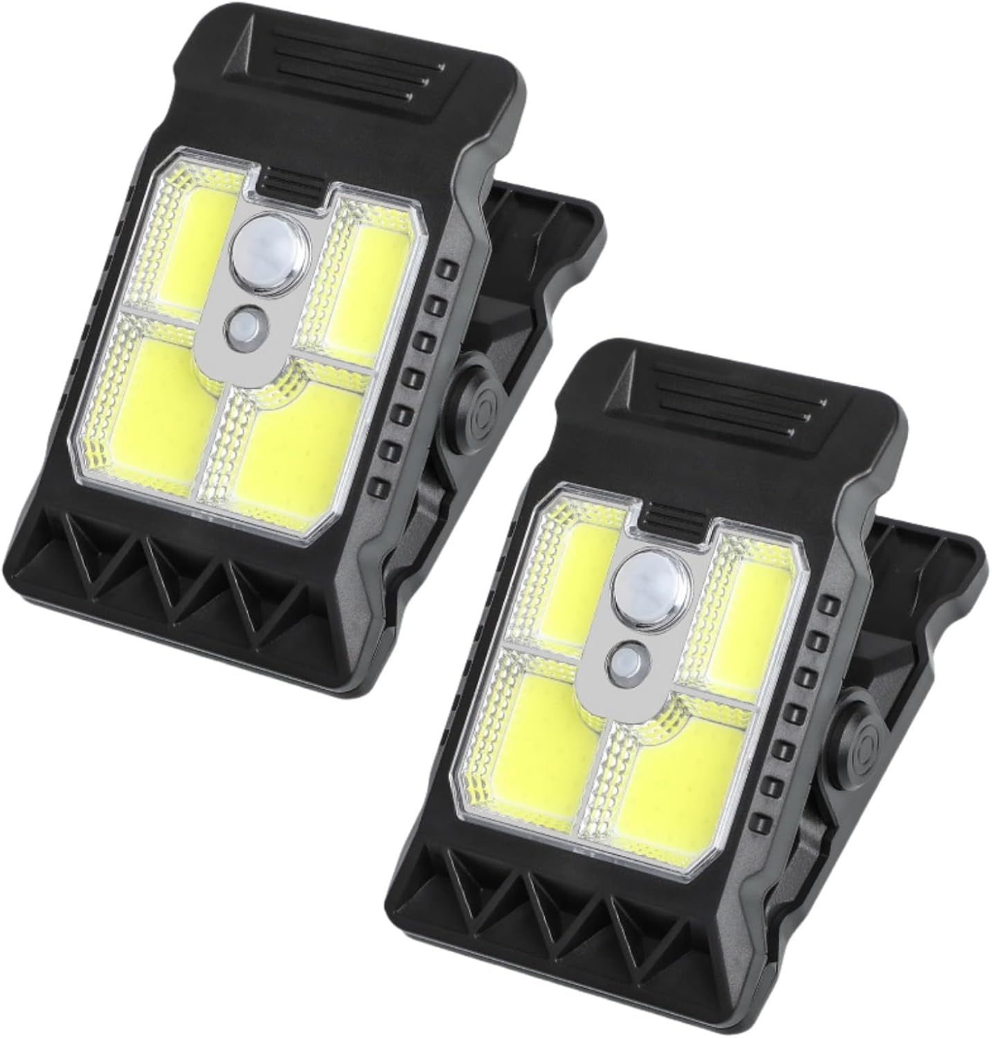 Uniwersalne lampki solarne z klipsem | Oświetlenie zewnętrzne | Miniaturowe lampki solarne LED z klipsem na balkon, do ogrodu, na kemping i patio | Wo