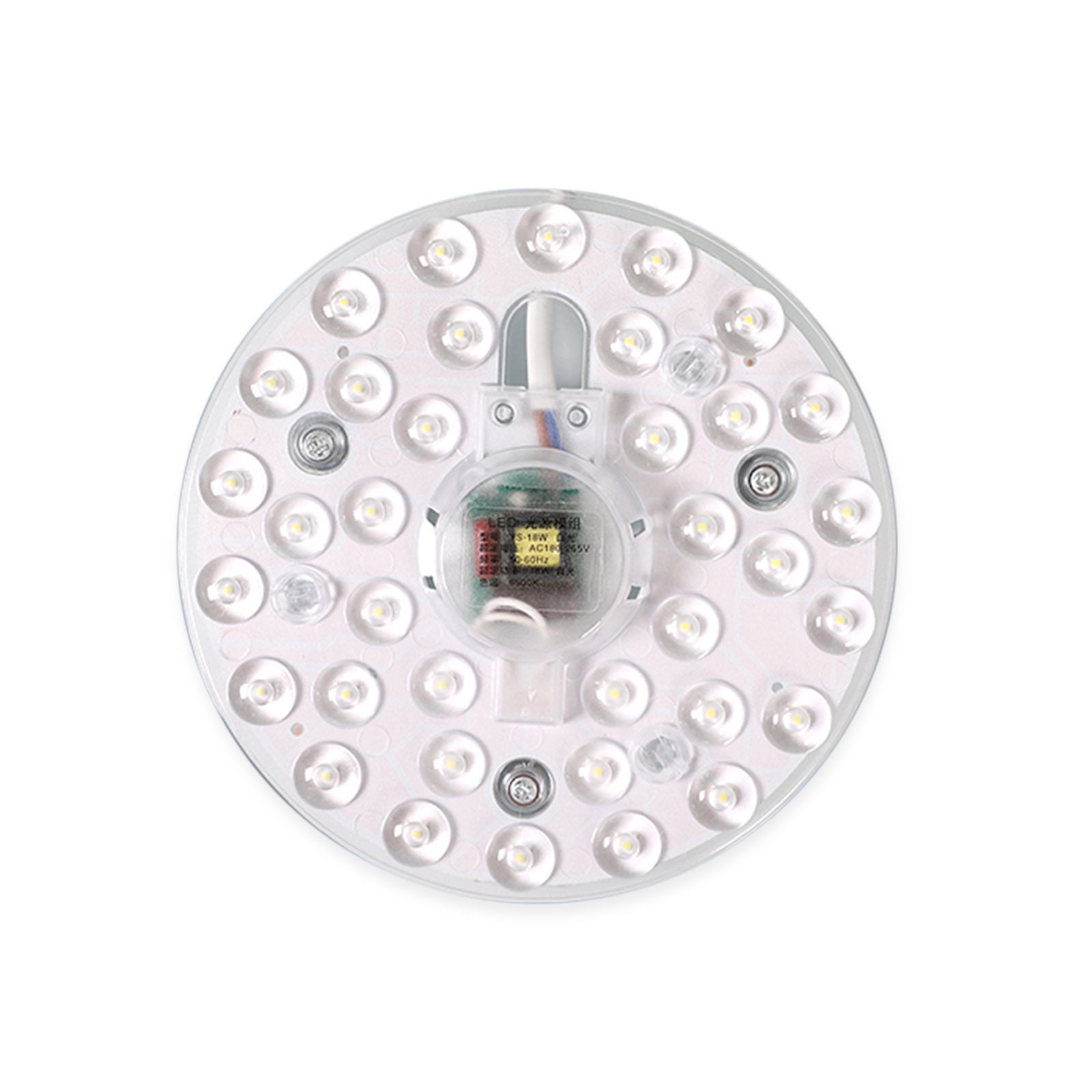 Zestaw oświetleniowy z modułem źródła światła LED do wymiany żarówki w module oświetlenia sufitowego, białe światło AC180-265 V