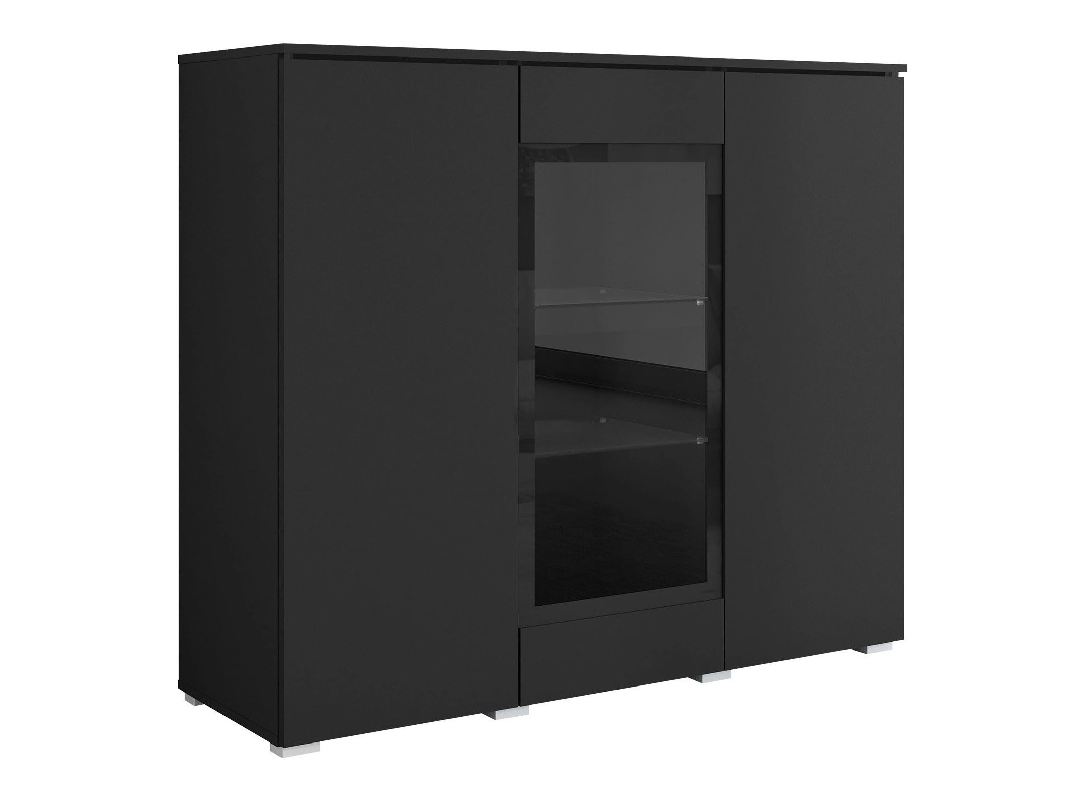 MIRJAN24 Komoda Vera 120 czarny grafit