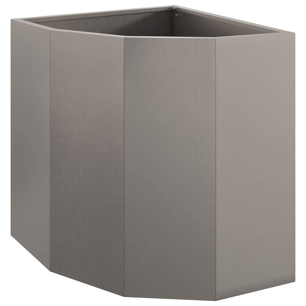 Donica Ogrodowa Corten 45x45x50 cm Rdzawa na Taras