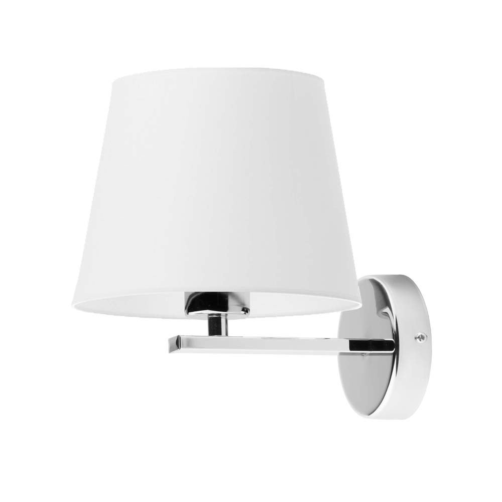 Kinkiet lampa ścienna lampa na ścianę z abażurem stożek SIMPLE