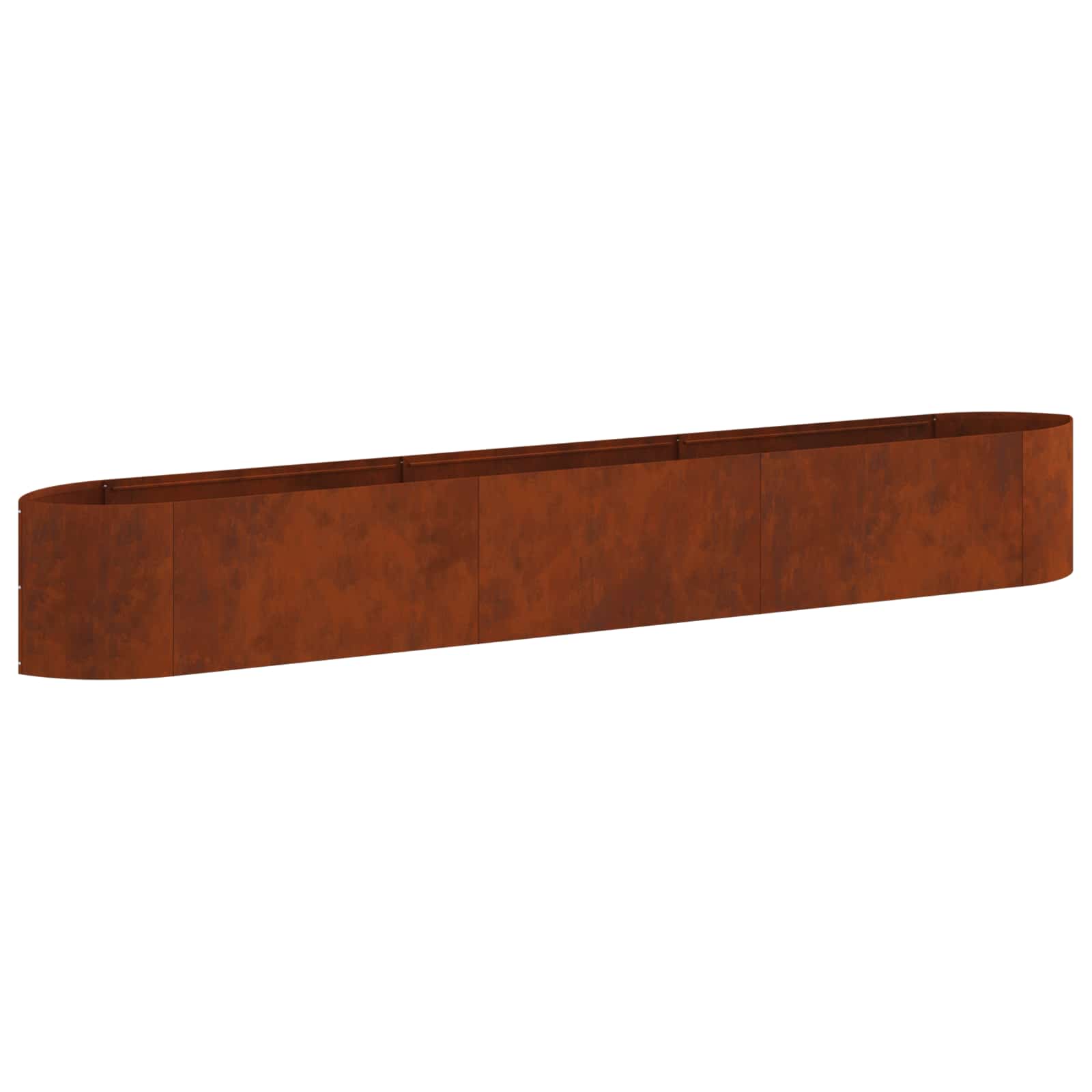 Podwyższona Grządka Ogrodowa na Warzywa Stalowa 300x40x40 cm Corten