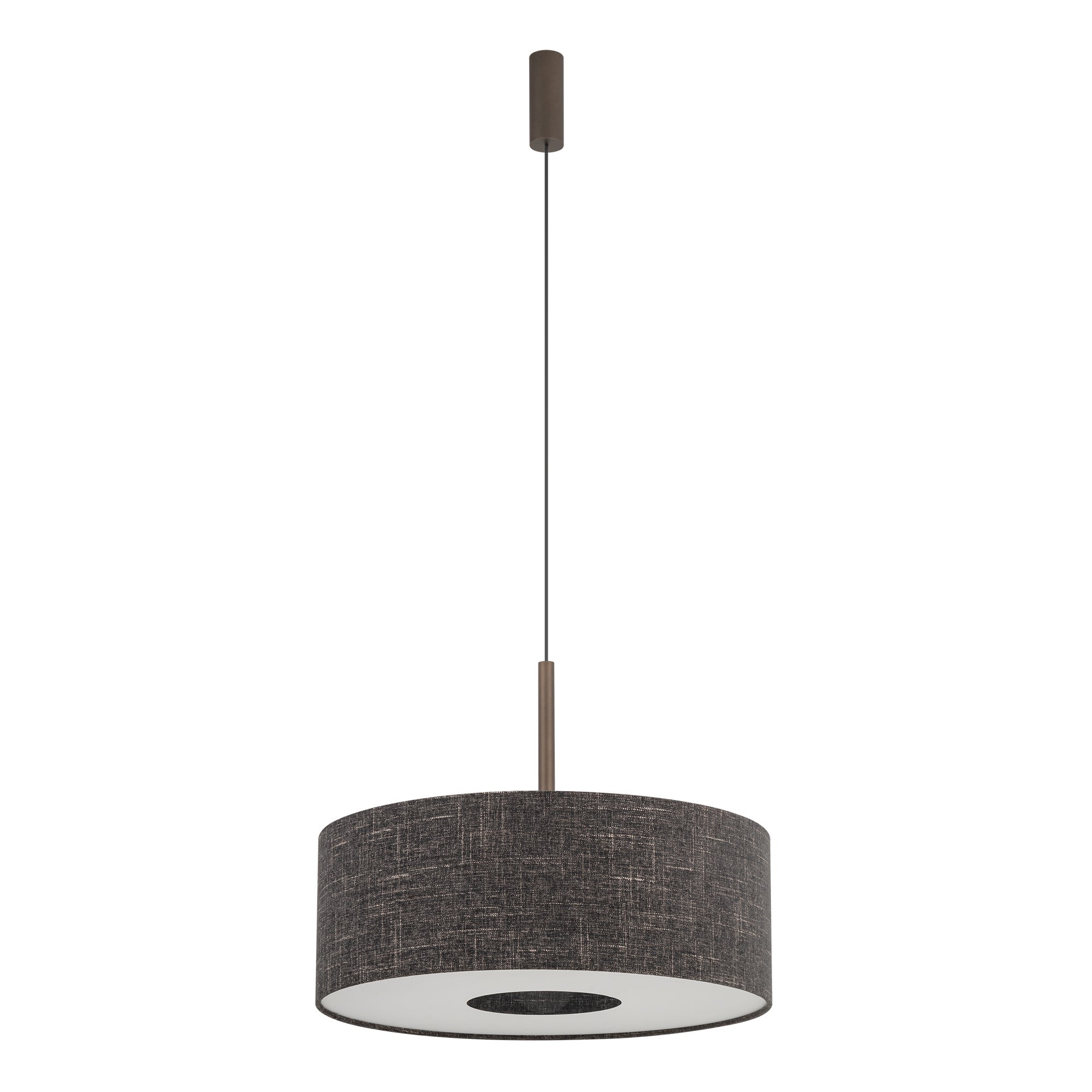 Lampa wisząca Nowodvorski AMARELA M czarny melanż 50 cm 1 szt.