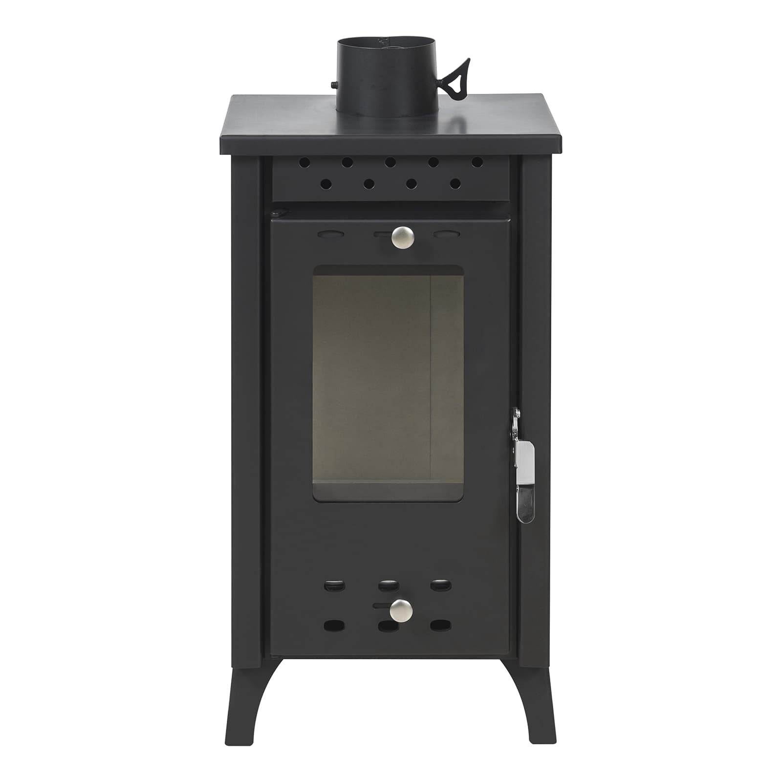 Poêle à bois MG100 MATILDE Noir 8,5 kW L33xP38,5xH74