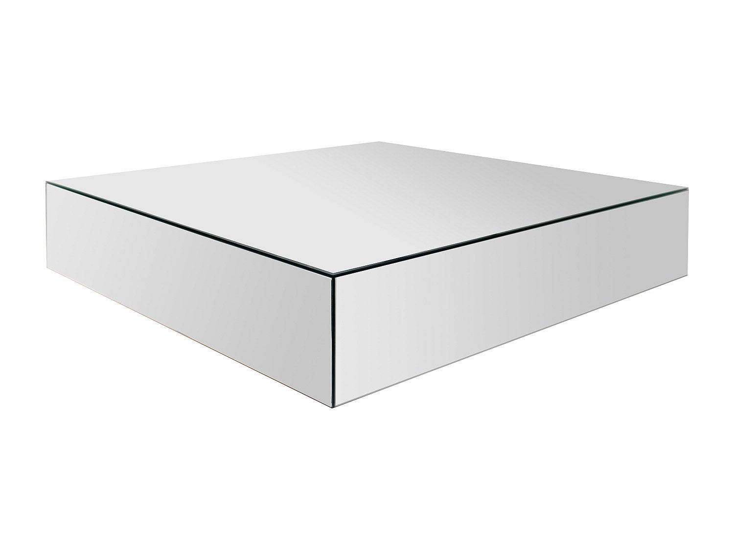 Stolik kawowy z MDF z lustrem - PRISMELIO