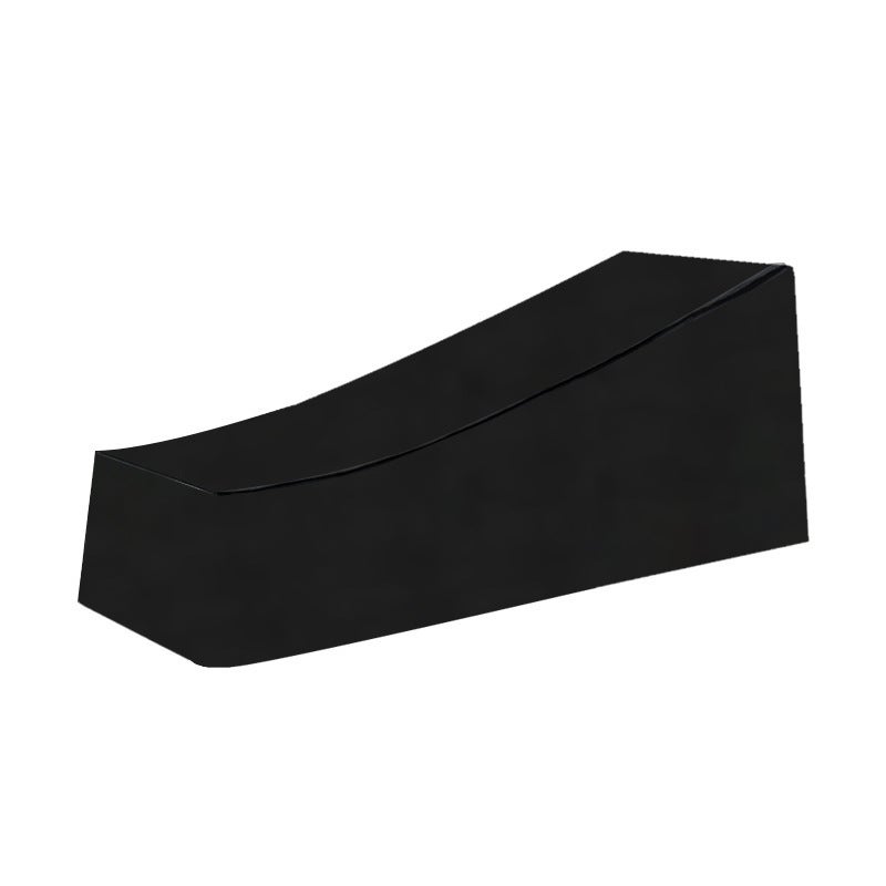 Pokrowiec na leżak ogrodowy, wodoodporny, wiatroszczelny,ochronny pokrowiec materiałowy na leżaki i krzesła ogrodowe (210*75*40*80 cm) - czarny