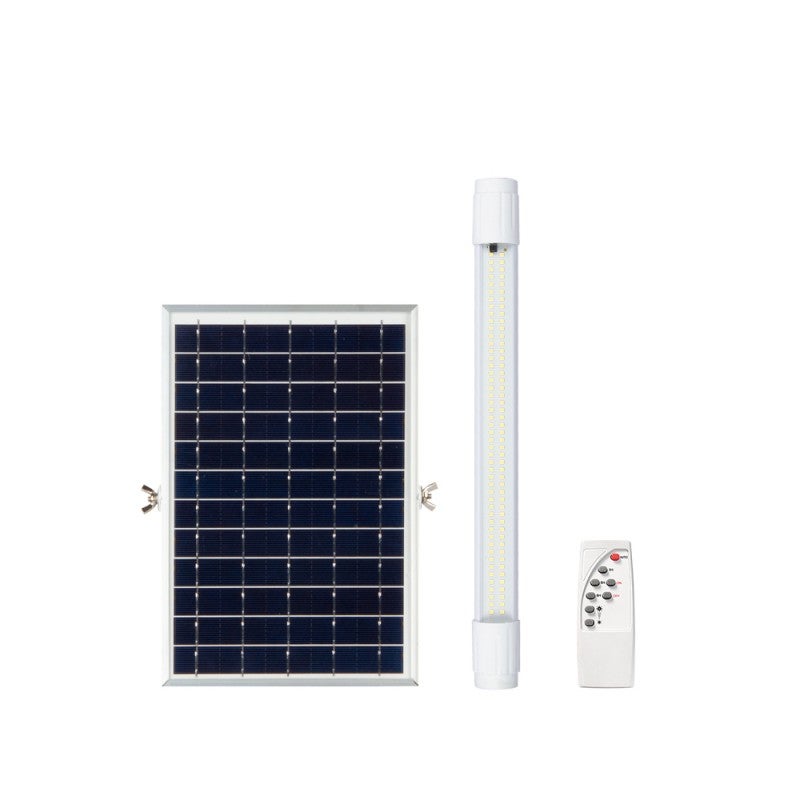 Lampa LED 50 cm. Panel słoneczny, 5 metrów kabla. 50W 800lumenów z regulacją