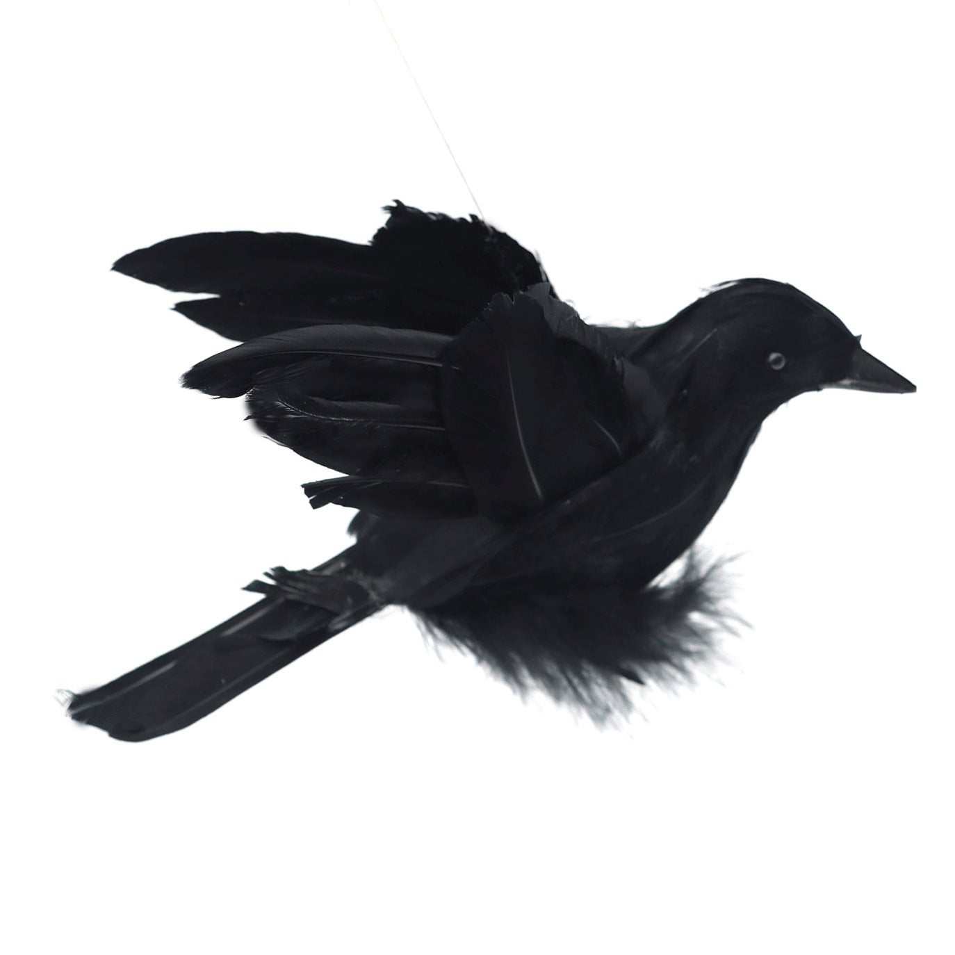 simulation kruk ozdoba Halloween kruk rekwizyt simulation pióro ptak duch festiwal akcesoria ozdoby dekoracja 16*12cm,21g