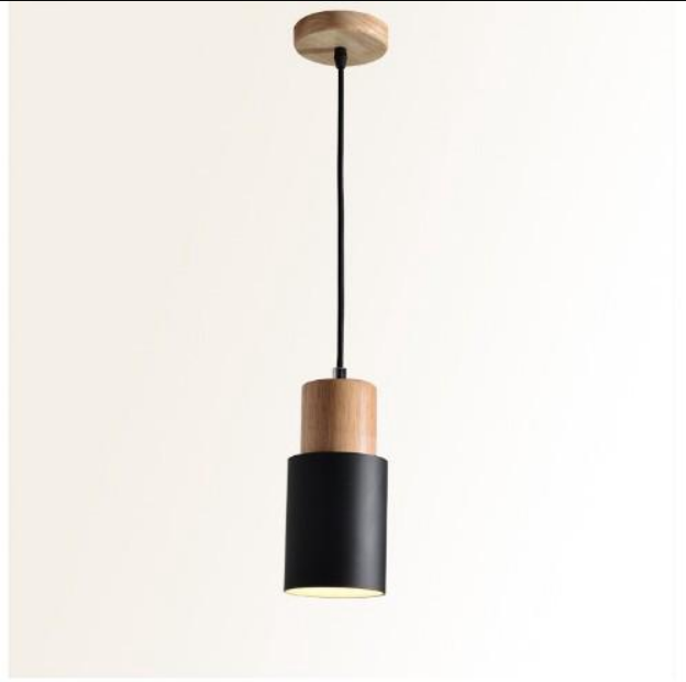 Retro drewniana lampa wisząca, regulowany żyrandol industrialny E27 do kuchni, salonu, sypialni, restauracji (żarówka nie wchodzi w skład zestawu)