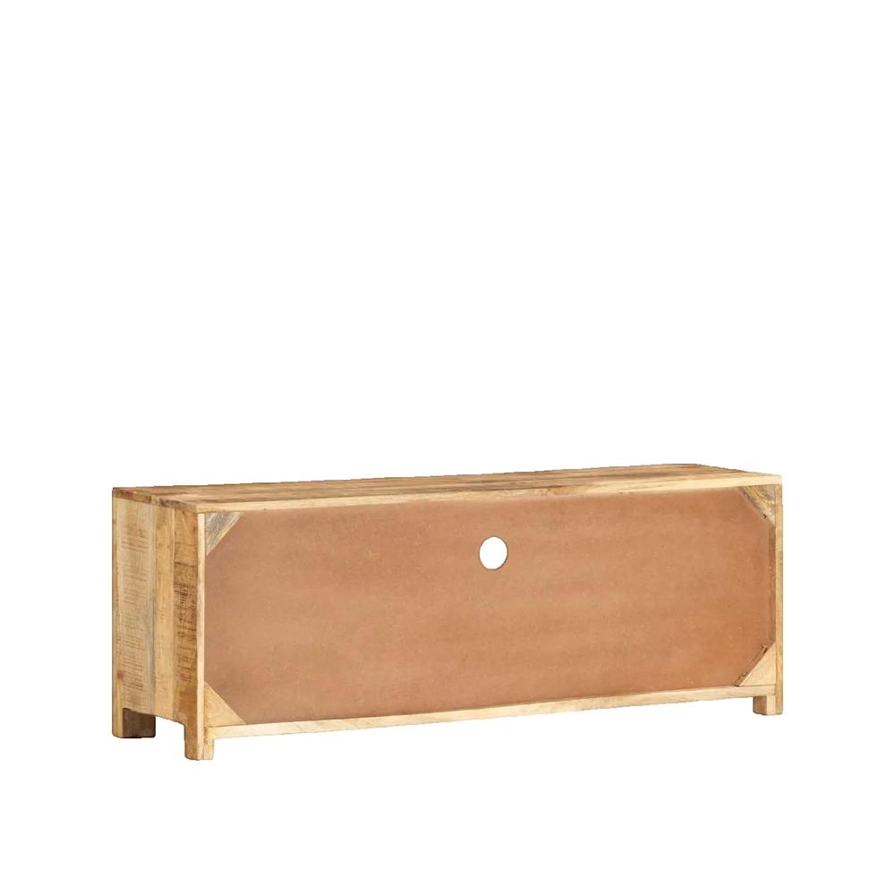 Meble RTV vidaxl Drewno Mango Naturalne 110x30x40 cm