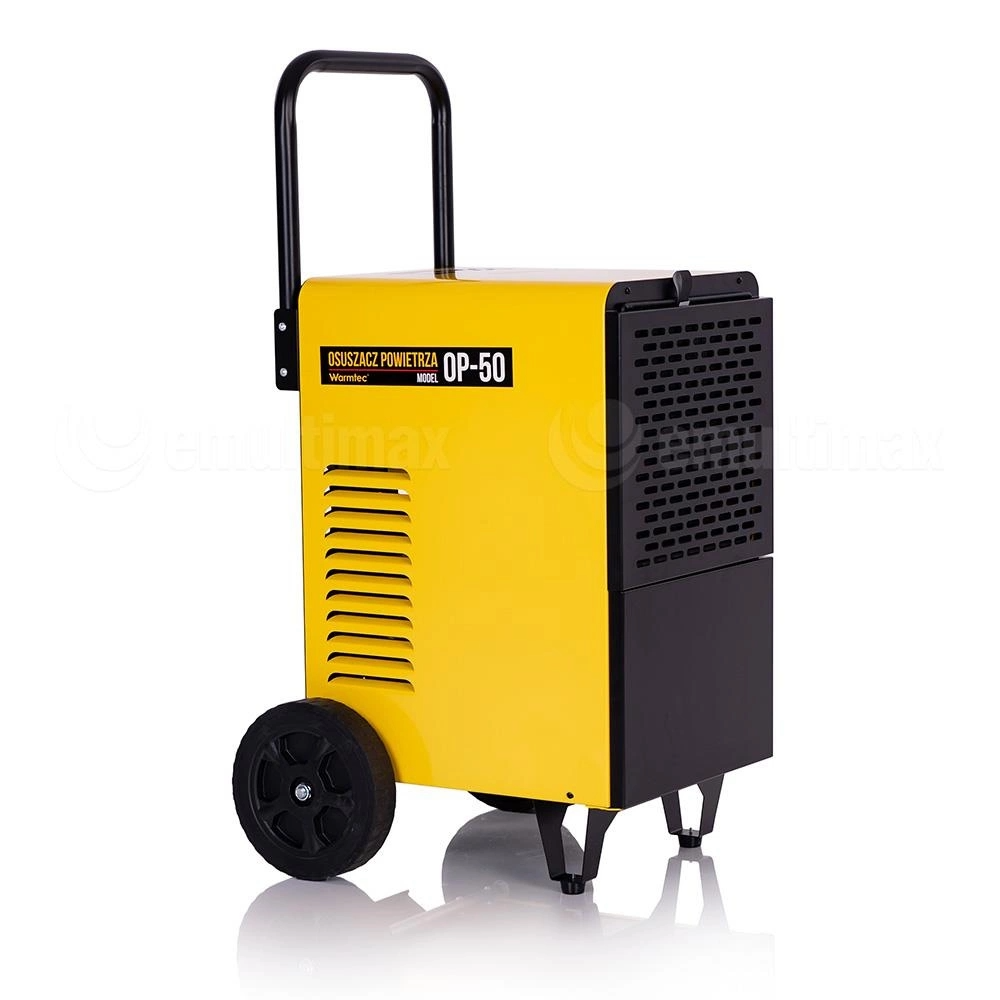 Osuszacz powietrza przemysłowy budowlany 50l/24h pochłaniacz wilgoci do 250m² IP22 Warmtec OP-50