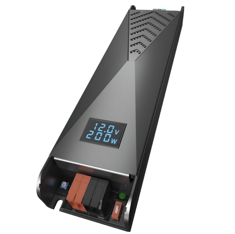 Transformator 12VDC 16.6A 200W Indoor IP20 z ekranem