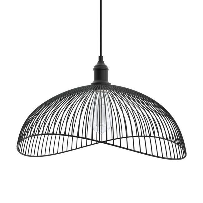 Lampa wisząca Galt Atmosphera z czarnego drutu, metalowa, D34 - czarna (SKU produktu: 91274792 | SKU oferty: S123685)