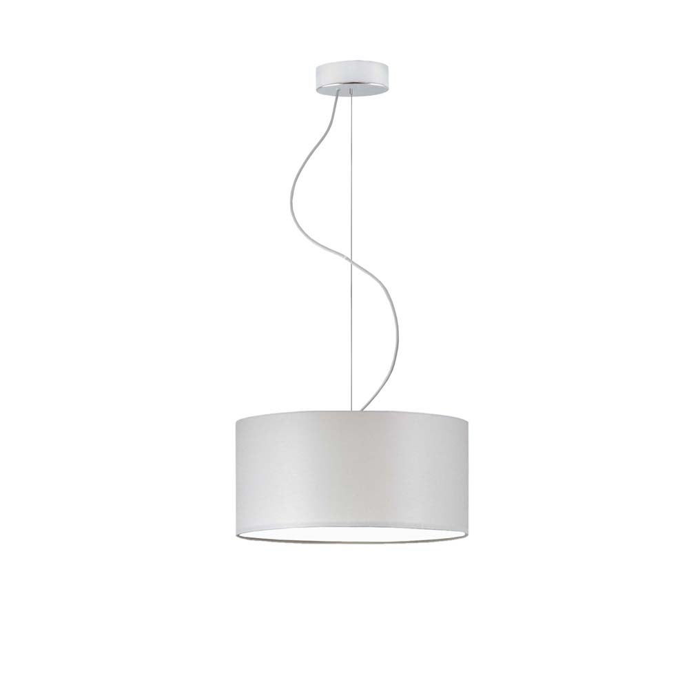 Lampa sufitowa żyrandol lampa wisząca z abażurem walec 30 cm BLUES