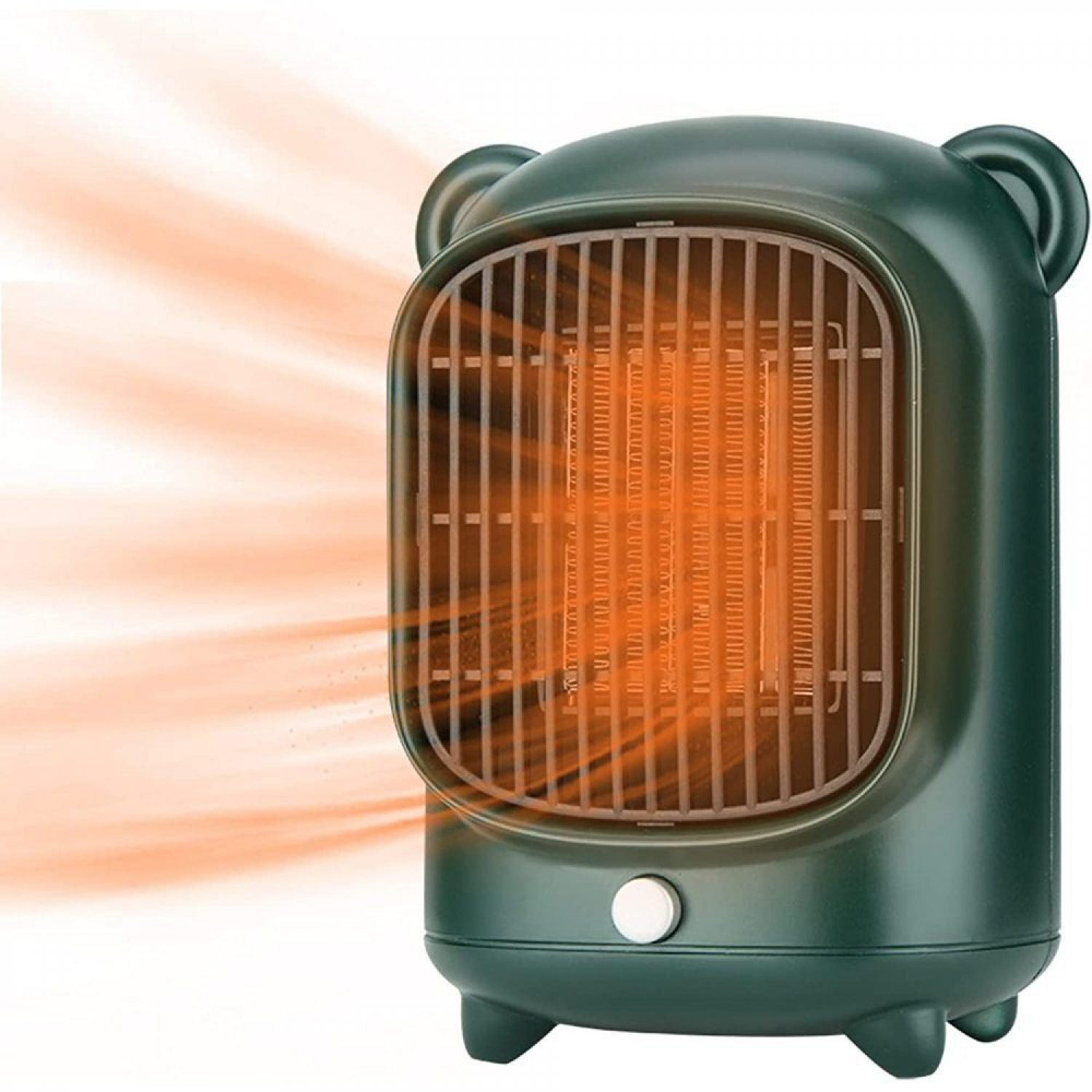 Dogrzewacz powietrza 500 W - Mini grzejnik nadmuchowy - Grzejnik ceramiczny szybki w nagrzewaniu i energooszczędny