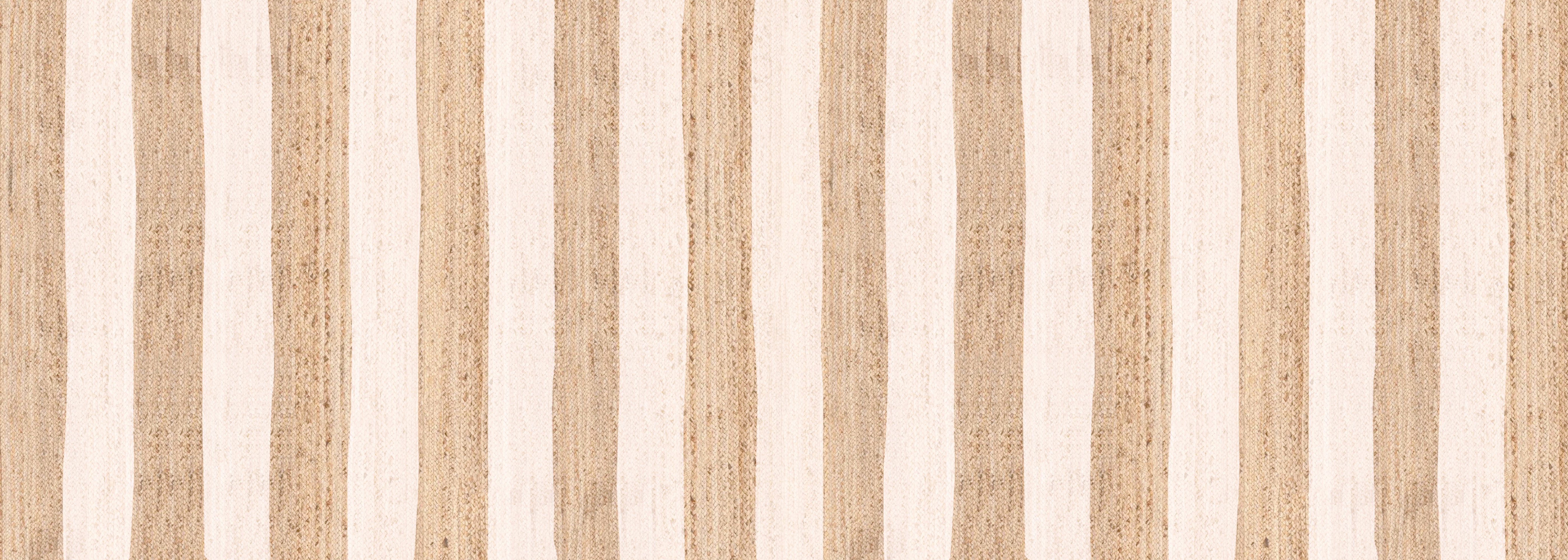 Dywan z PVC do wnętrz i na zewnątrz Rayas yute 50x140 cm - Winyl drukowany, antypoślizgowy, zmywalny, odporny — na taras i do domu.