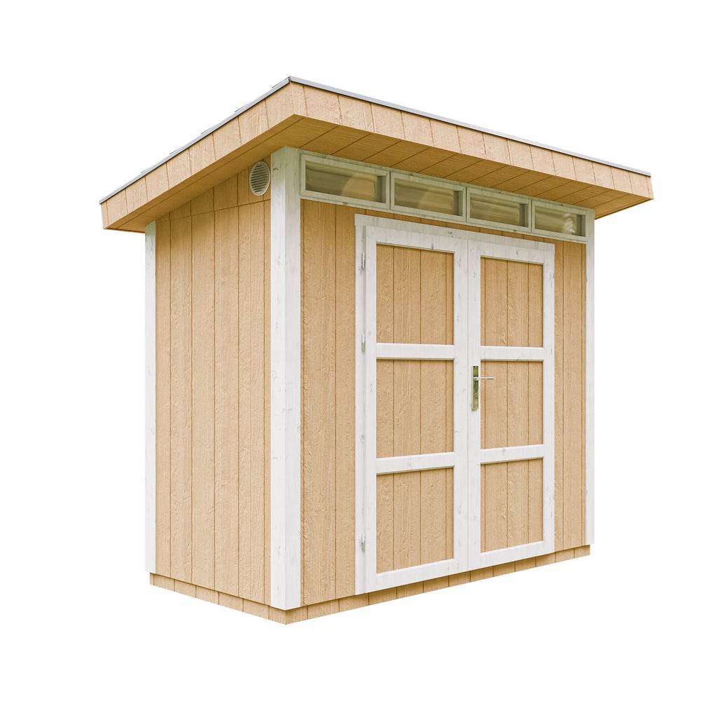 JAKOŚĆ PREMIUM Domek ogrodowy 3m²-dł. 161xszer. 294cm - TIMBELA M901A-HARVEST HONEY