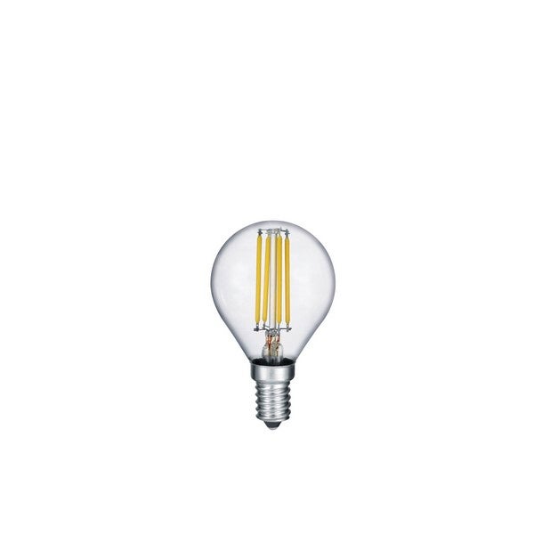 Żarówka LED transparentna kulista E14 4W ciepła 3000K 470lm Trio