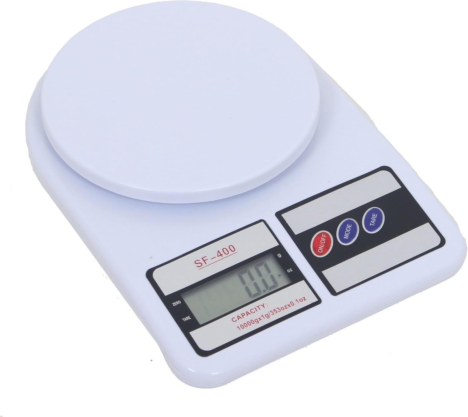Elektroniczna waga kuchenna o udźwigu 10 kg/1 g, precyzyjna waga – cyfrowa waga kuchenna o wysokiej precyzji