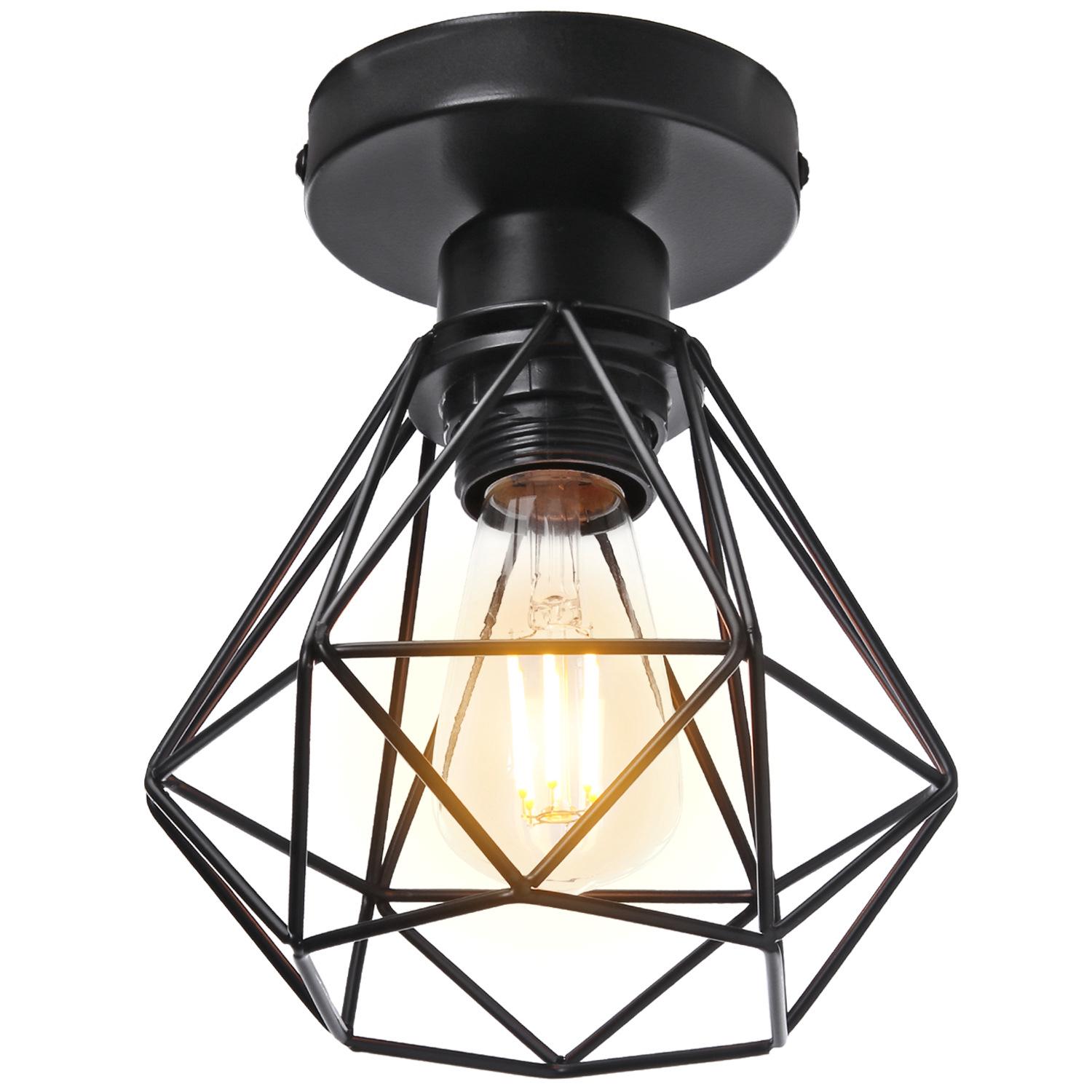 Lampa sufitowa LED, wodoodporna IP54, 12 W, zewnętrzna lampa sufitowa, czarne światło, żarówka nie jest dołączona, opakowanie 1 szt.
