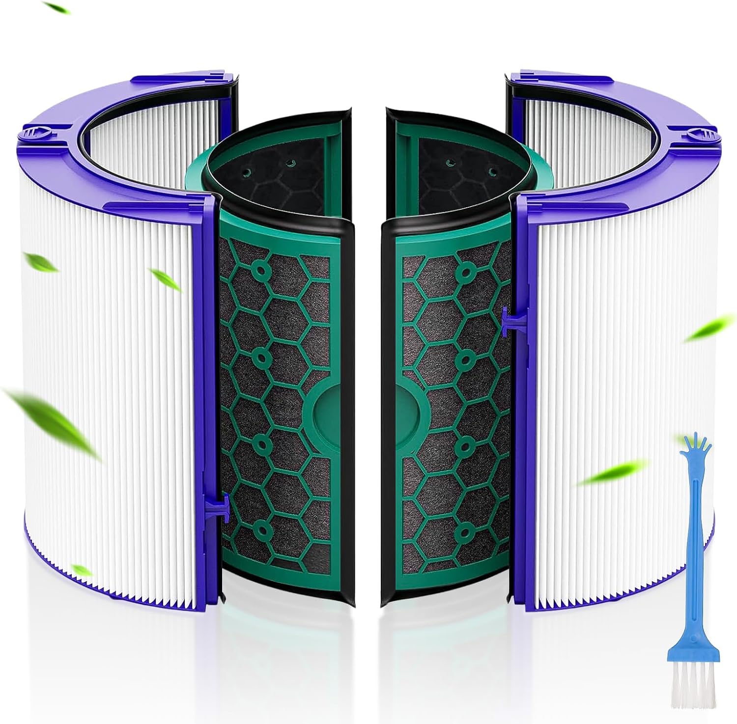 Filtry zamienne do TP04, kompatybilne z modelami Dyson Pure Cool TP04, DP04, HP04, TP05 i DP05, filtr oczyszczacza powietrza HEPA klasy H13