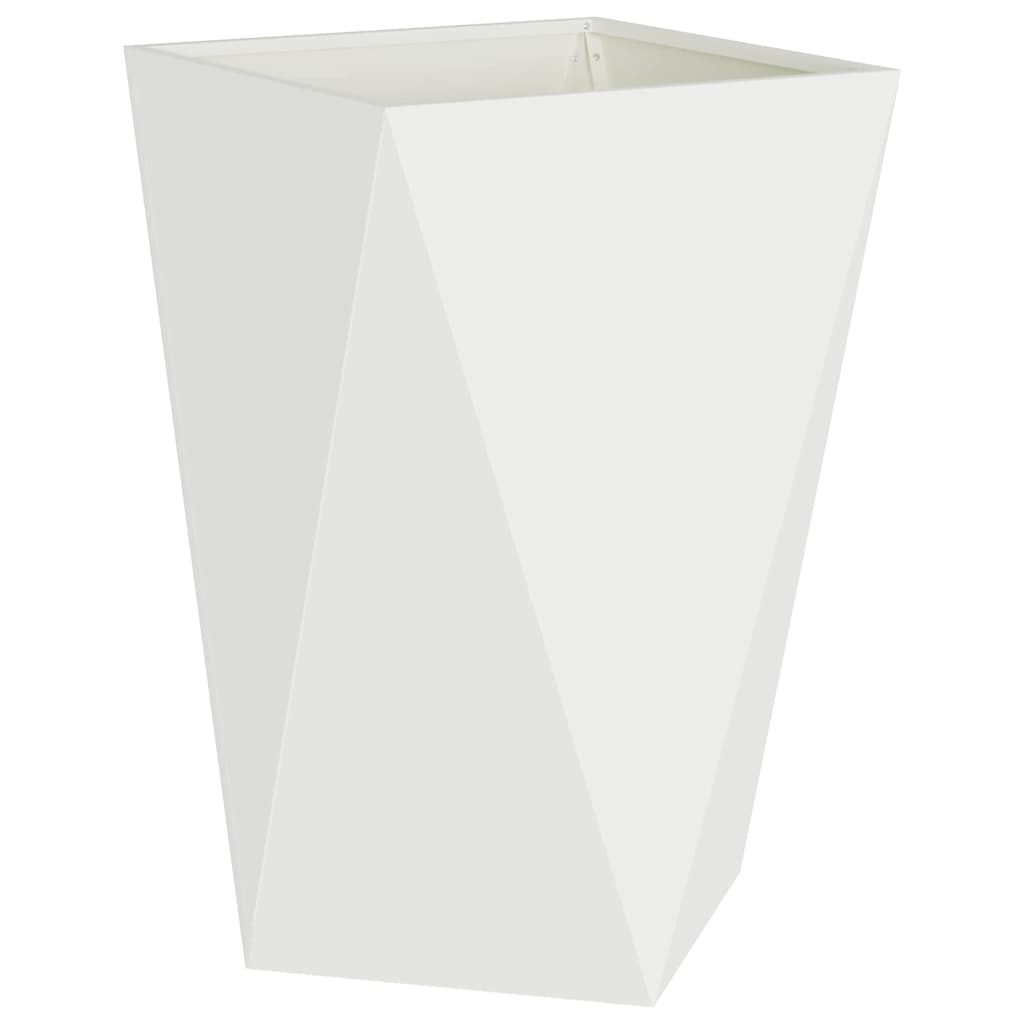Donica Biały 50 x 50 x 75 cm Stal