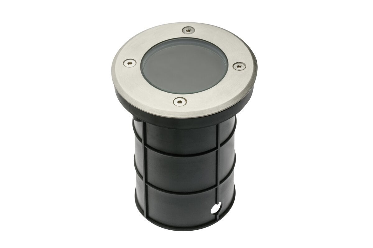 Oprawa najazdowa ALFA-O, GU10 max 50W, IP67, inox, AC220-240V, do podjazdów i ścieżek ogrodowych – GTV LIGHTING