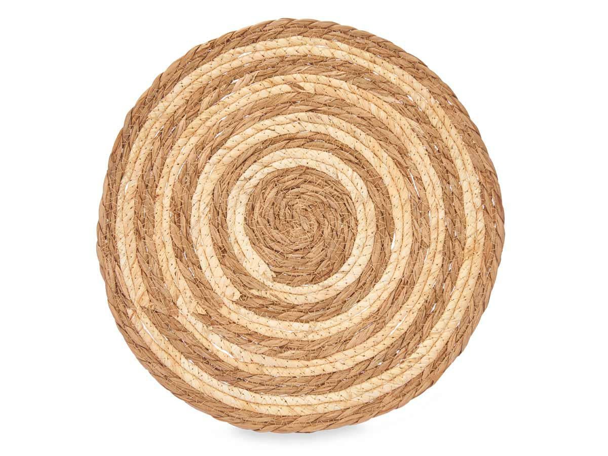 Dwukolorowa podkładka KINVARA na stół boho 35 cm 1 szt.