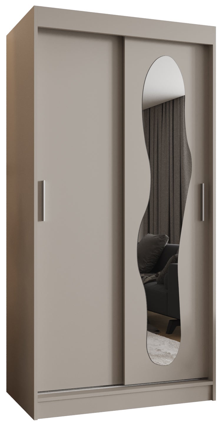 Szafa przesuwna garderoba ULTRA 100 x 62 x 200 cm Kaszmir