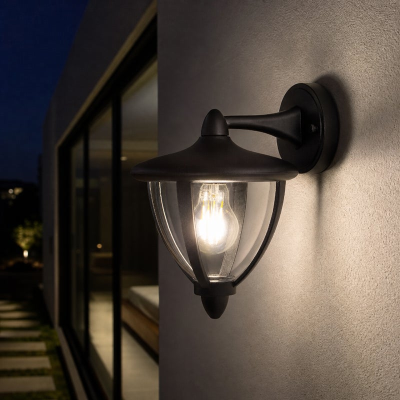 Lampa Ogrodowa Lumiled Kinkiet Elewacyjny E27 LED Latarnia 1 szt.