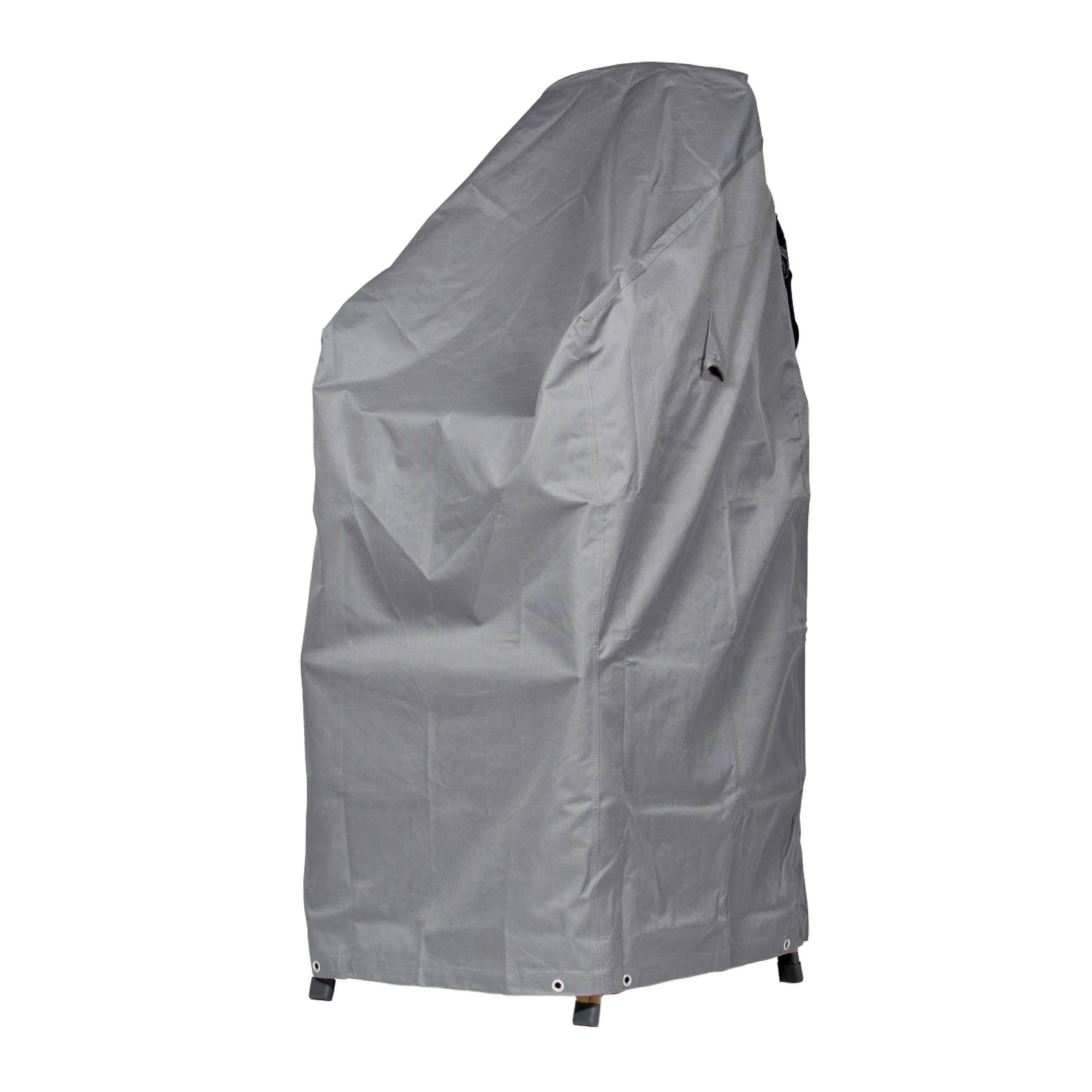 Mehr Garten - Pokrowiec ochronny na krzesło ogrodowe Premium: 66(W)x66(D)x110/150(H) cm I Wytrzymały pokrowiec na krzesła ogrodowe i krzesła sztaplowa
