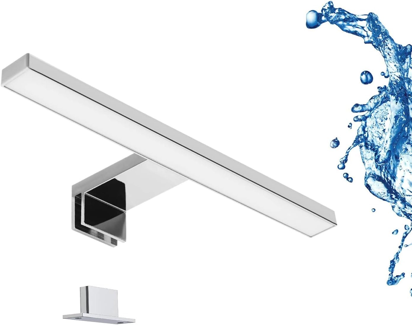 Oświetlenie sufitowe LED do makijażu lustra łazienkowego/szafy, IP44, 30 cm, 5 W