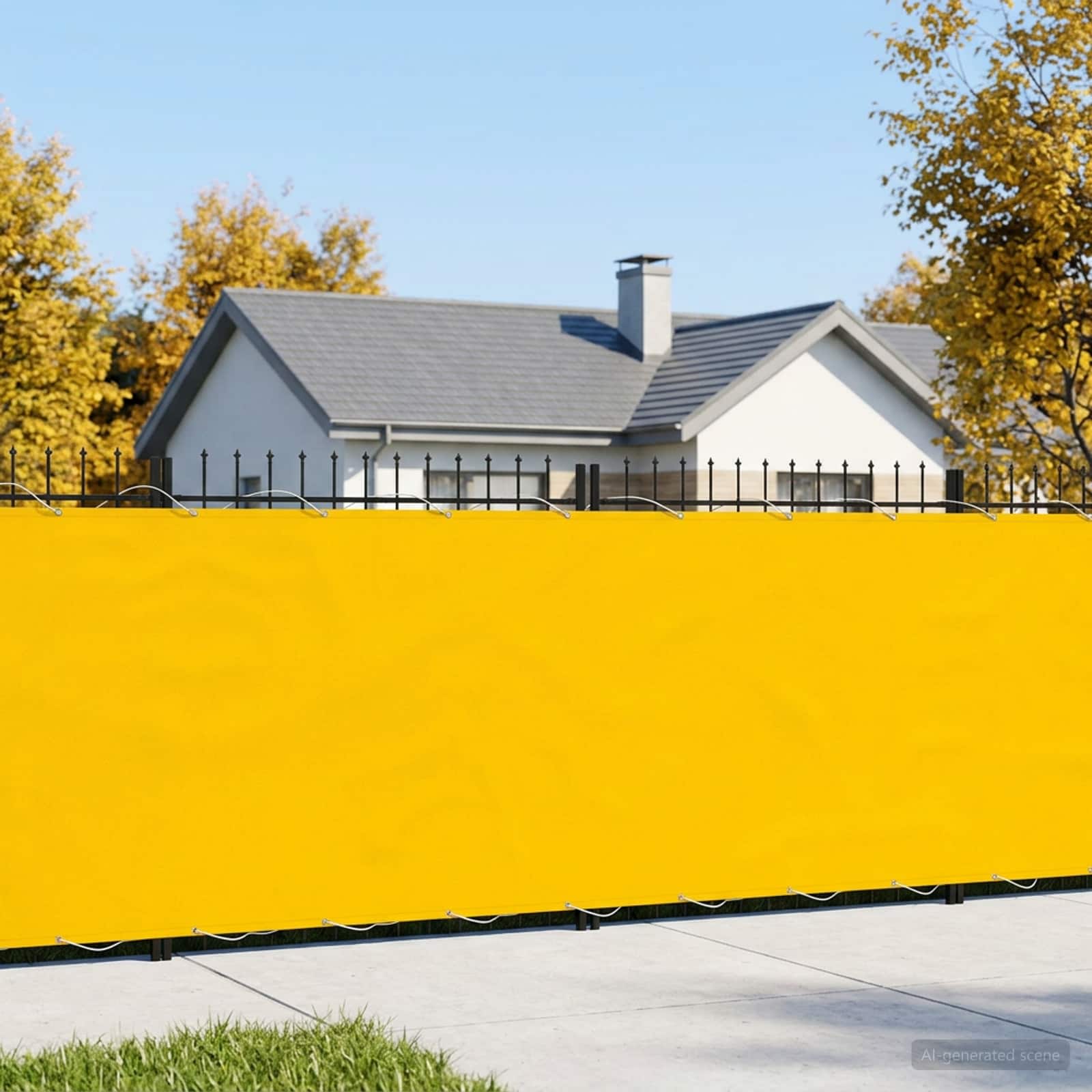Ekran Prywatności Balkonowej 180 x 400 cm Tkanina z powłoką PU vidaXL