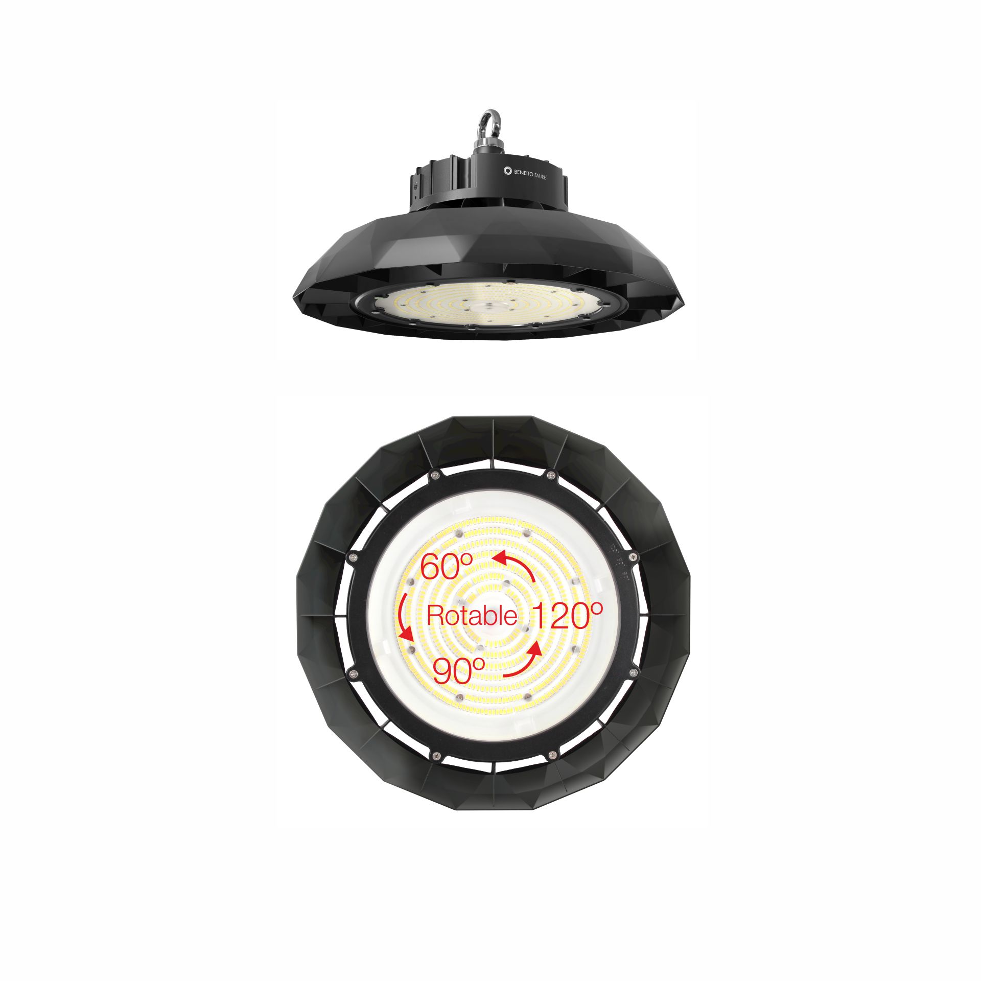 Lampa przemysłowa LED UFO LENS DALI 240W 100-260V 4000K