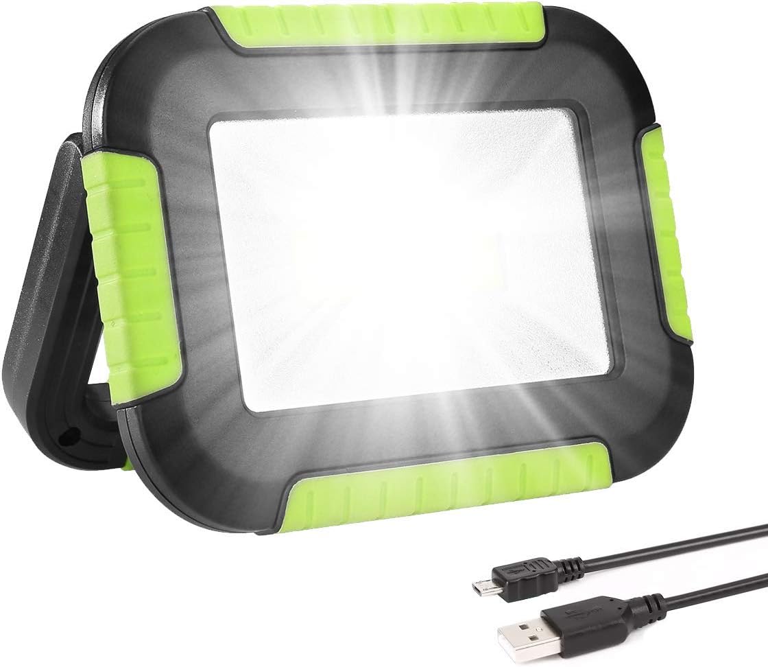 Przenośny reflektor LED Akumulatorowy reflektor LED tryby jasności Odporny na warunki atmosferyczne idealny na kemping do majsterkowania budowę itp
