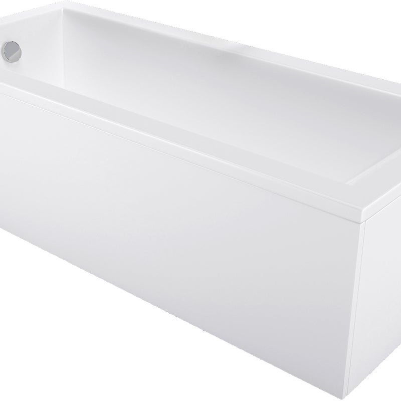 Mexen Cubik wanna prostokątna 140 x 70 cm z obudową, biała - 55031407000X