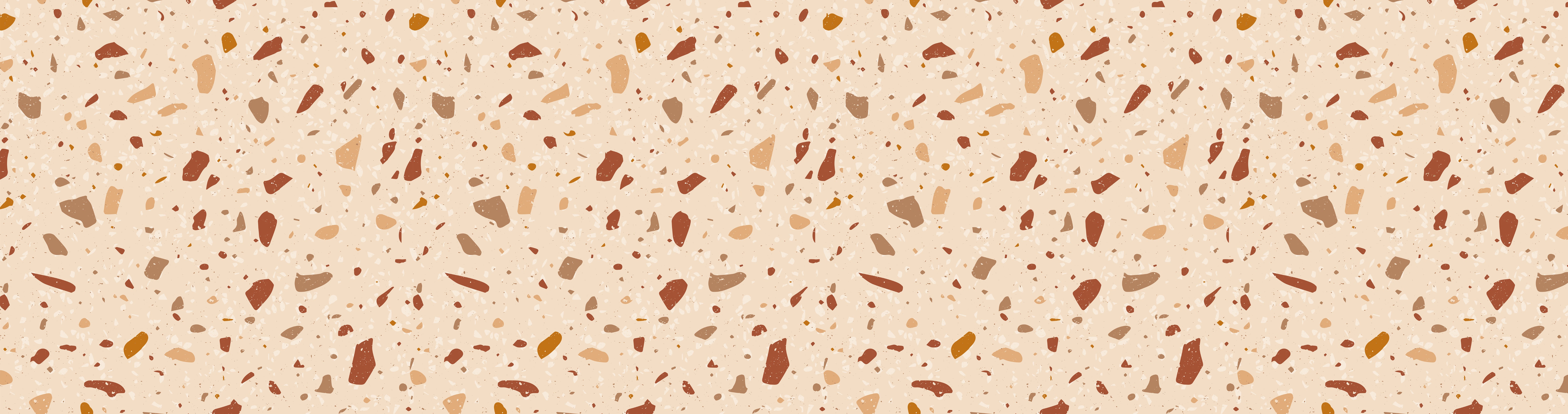 Dywan winylowy Terrazzo Helena 66x250 cm - antypoślizgowa wykładzina PVC z gładkim nadrukiem, winylowa do kuchni lub salonu, zmywalna