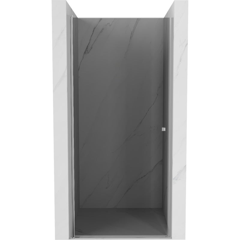 Mexen Pretoria drzwi prysznicowe uchylne 80 cm, grafit, chrom - 852-080-000-01-40