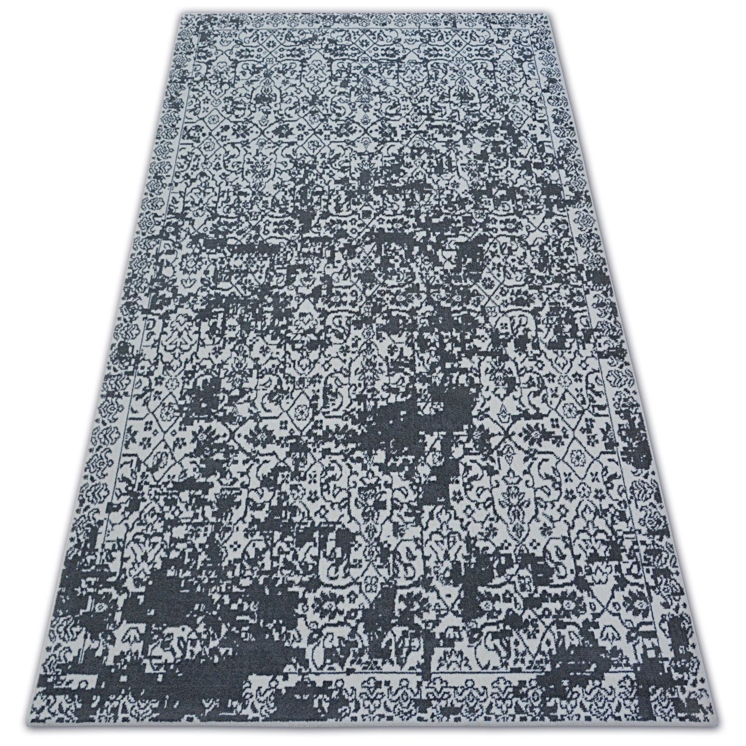 Dywan SENSE Micro 81260 Vintage biały/antracyt 80x150 cm