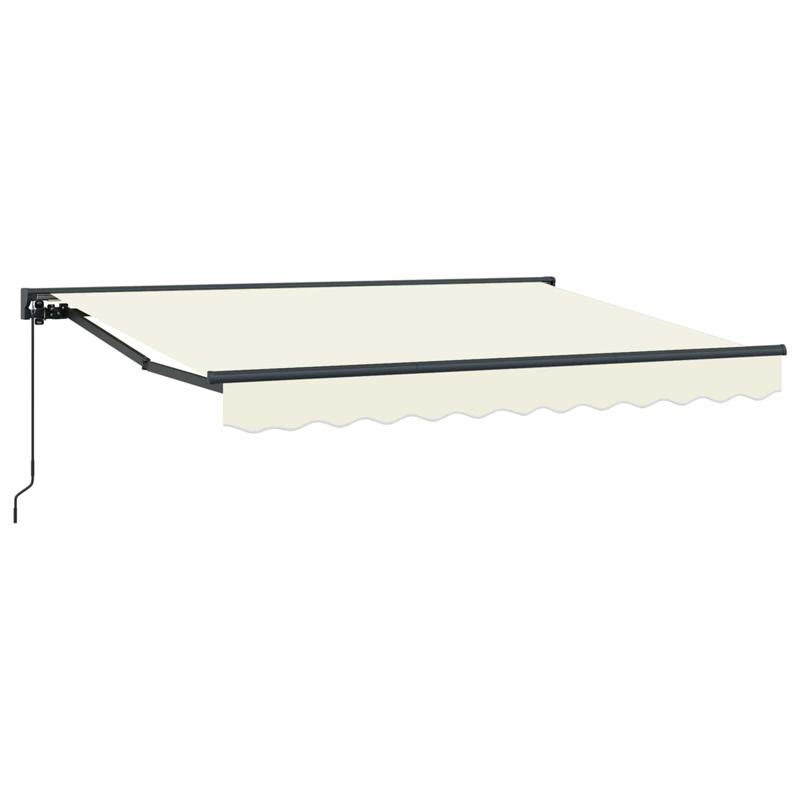 Markiza Tarasowa 350x200 cm Ecru na Taras Przeciwsłoneczna Zwijana