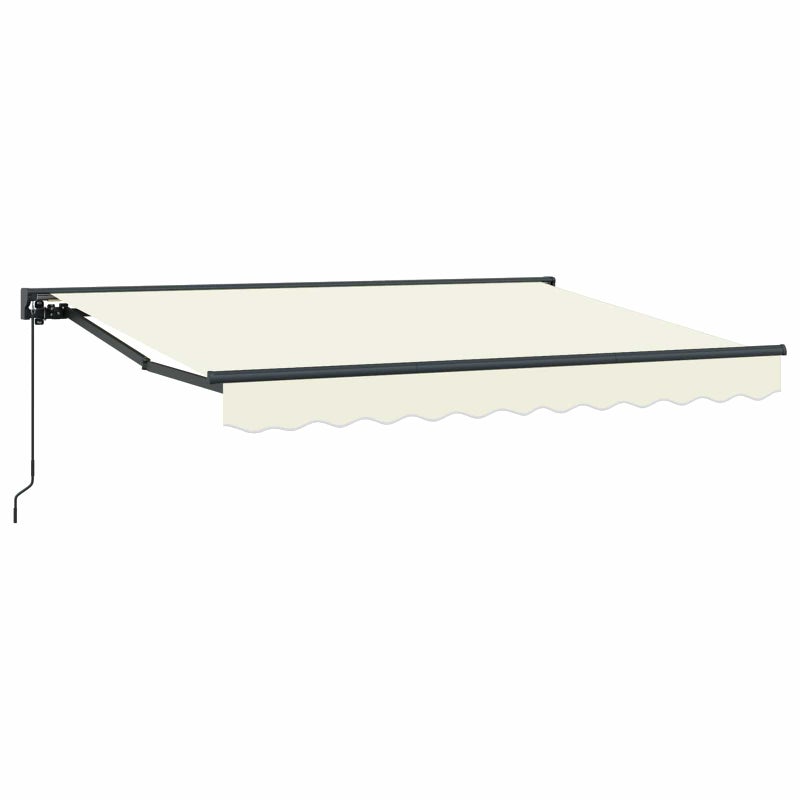 Markiza Tarasowa 350x200 cm Ecru na Taras Przeciwsłoneczna Zwijana