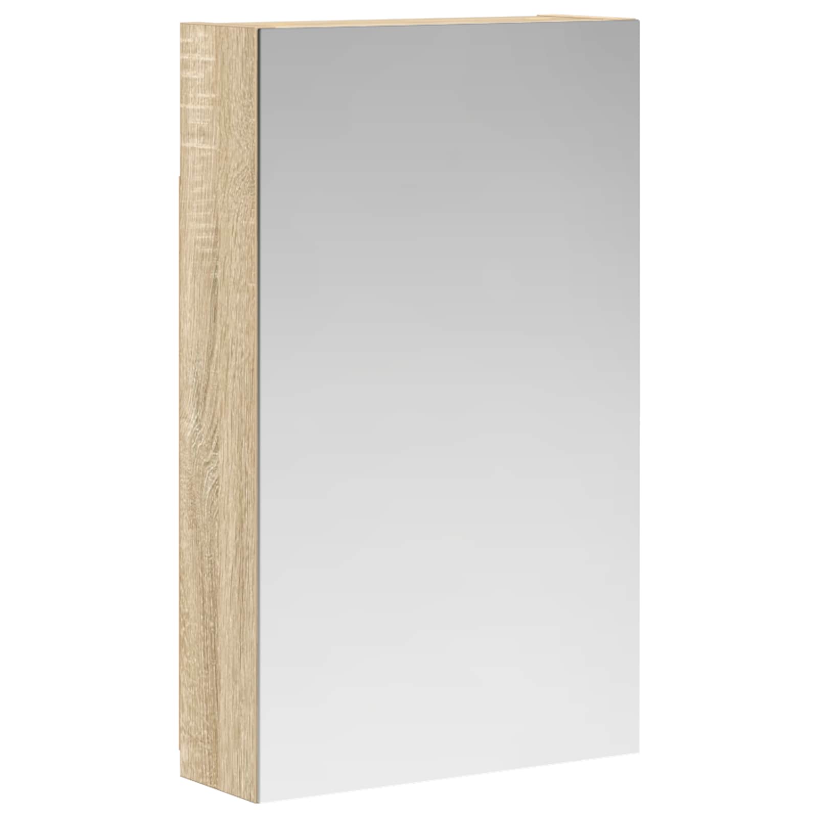 Szafka z lustrem do łazienki Dąb Sonoma 30 x 10,5 x 50 cm