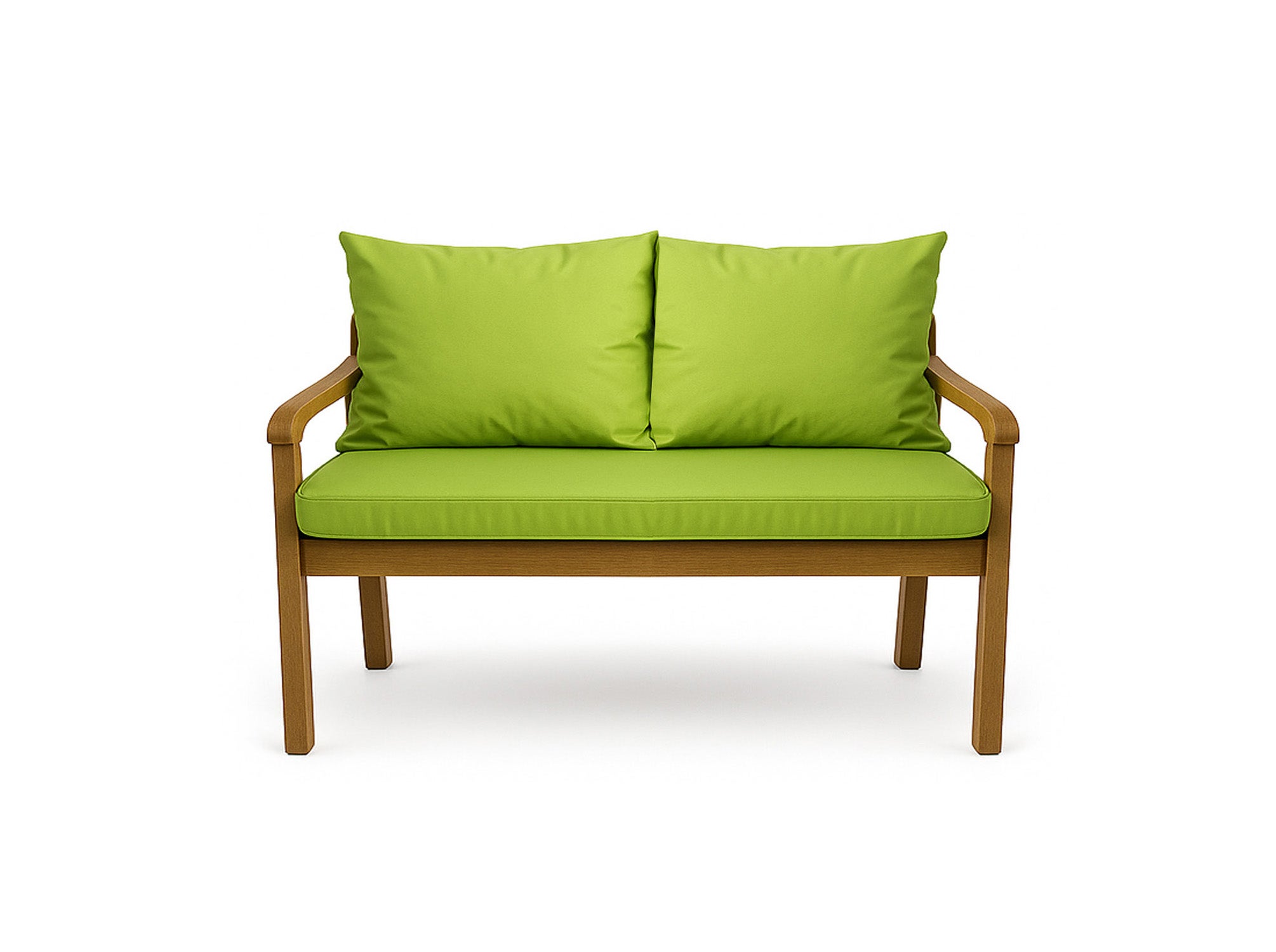 Poduszka ogrodowa na ławkę 120x60x50cm poduszka na meble ogrodowe limonka, poduszka na balkon taras, poducha ogrodowa na huśtawkę