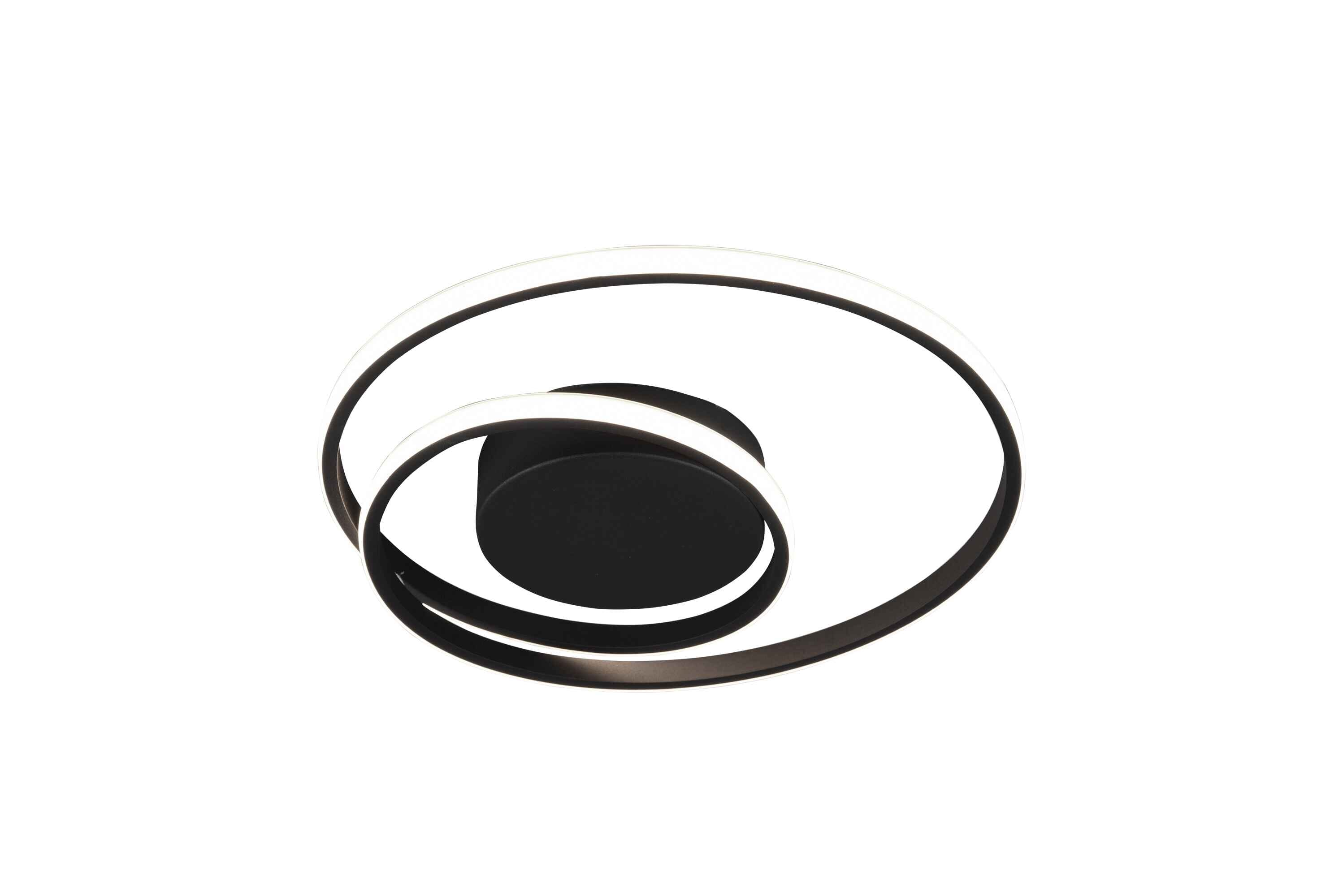 Lampa sufitowa nowoczesna wbudowany LED ZIBAL czarny RL R62911132