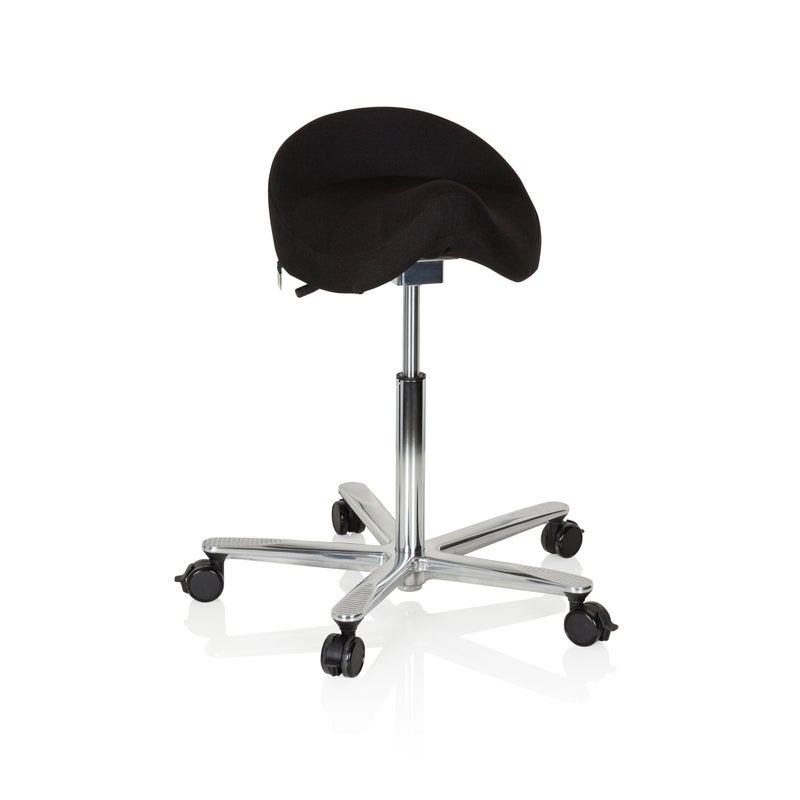 Krzesło/stołek do pracy MOVE-TEC 3D PRO I siodło czarne hjh OFFICE