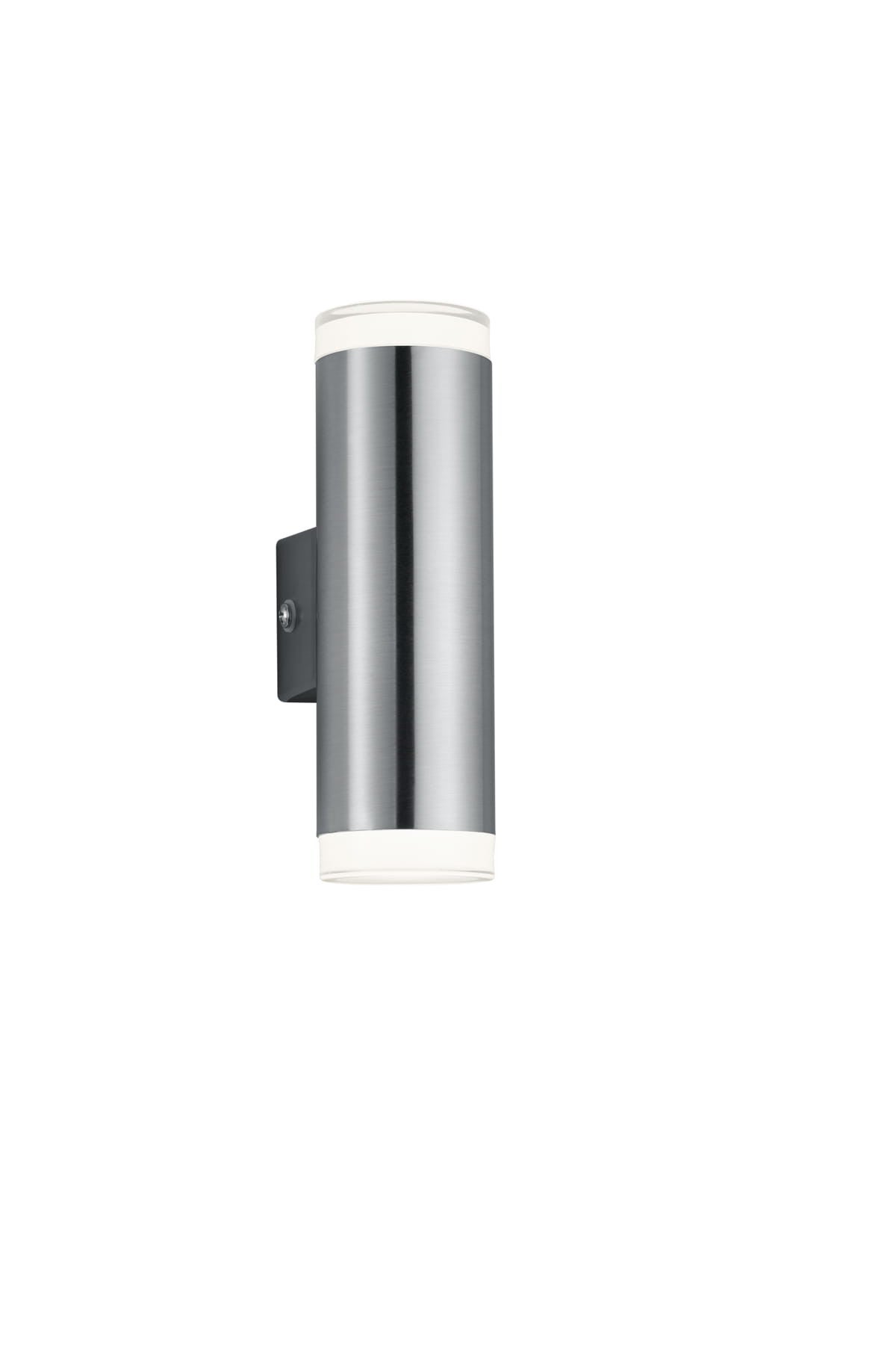 Kinkiet zewnętrzny ARACATI LED 4W Ciepła biel 340lm srebrno-biały wym:16,6x5,2x5,2cm IP44 RL
