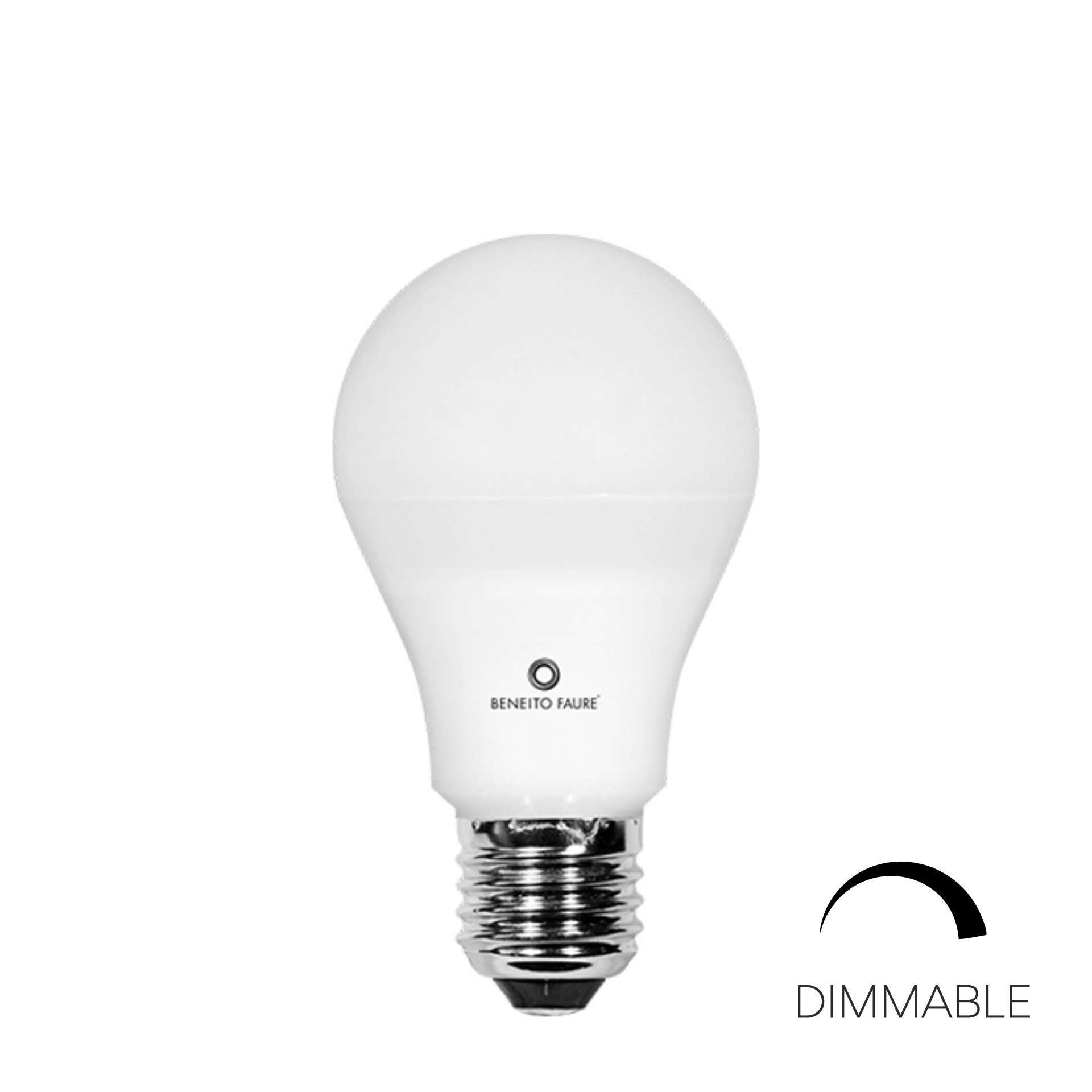 Żarówka LED E27 12W 2700K 1100lm 360° ściemnialna TRIAC IP40 – Beneito & Faure