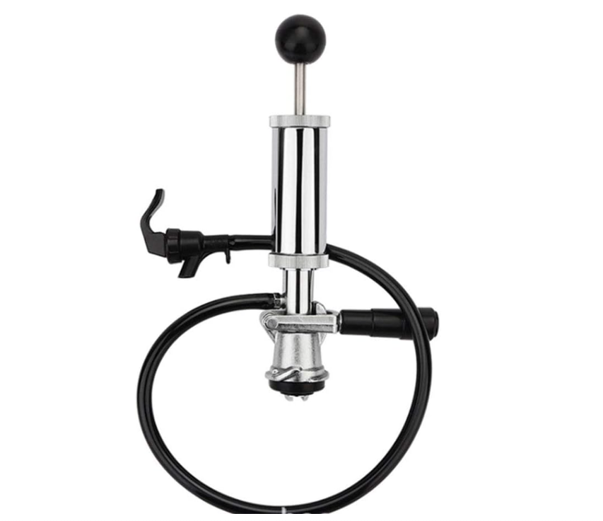 Kran do piwa regulowany chromowany gwint G5/8 - Bar domowy i restauracyjny